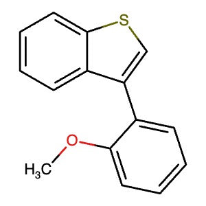 24257-21-4 | 3-(2-Methoxyphenyl)benzo[b]thiophene - Hoffman Fine Chemicals