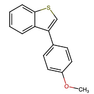 24257-23-6 | 3-(4-Methoxy-phenyl)-benzo[b]thiophene - Hoffman Fine Chemicals