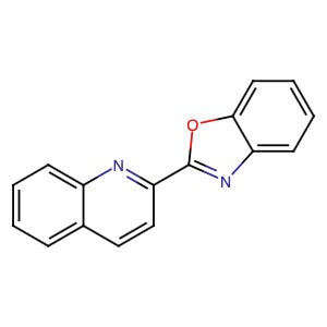 24613-96-5 | 2-(2-Benzoxazolyl)quinoline - Hoffman Fine Chemicals