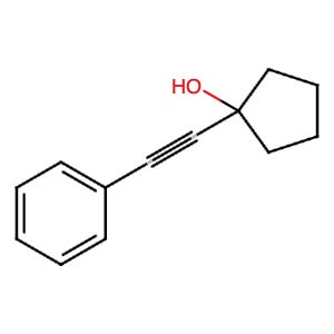 25118-60-9 | 1-(2-Phenylethynyl)cyclopentanol - Hoffman Fine Chemicals