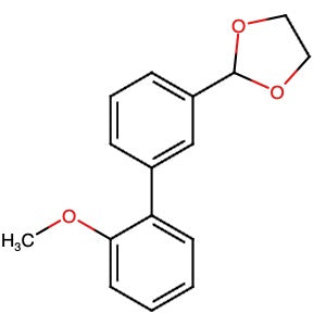 251320-76-0 | 2-(2'-Methoxy-[1,1'-biphenyl]-3-yl)-1,3-dioxolane - Hoffman Fine Chemicals