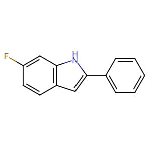 255724-72-2 | 6-Fluoro-2-phenyl-1H-indole - Hoffman Fine Chemicals