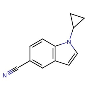 256936-19-3 | 1-Cyclopropyl-1H-indole-5-carbonitrile - Hoffman Fine Chemicals