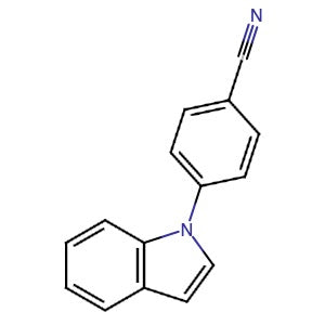 25699-92-7 | 4-(1H-Indol-1-yl)benzonitrile - Hoffman Fine Chemicals