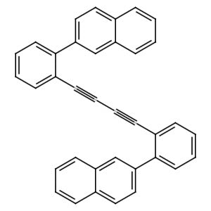 2605225-82-7 | 1,4-Bis(2-(naphthalen-2-yl)phenyl)buta-1,3-diyne - Hoffman Fine Chemicals