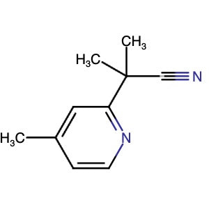 260981-46-2 | 2-Methyl-2-(4-methylpyridin-2-yl)propanenitrile - Hoffman Fine Chemicals