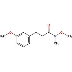 261899-62-1 | N,3-Dimethoxy-N-methylbenzenepropanamide - Hoffman Fine Chemicals