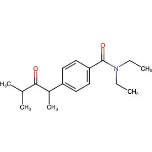 261919-91-9 | 2-(4-N,N-Diethylcarbamoylphenyl)-4-methyl-3-pentanone - Hoffman Fine Chemicals