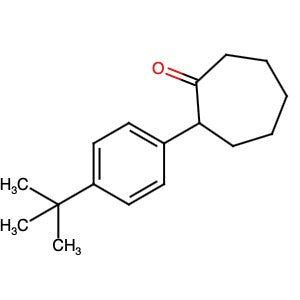 261919-93-1 | 2-(4-(tert-Butyl)phenyl)cycloheptanone - Hoffman Fine Chemicals