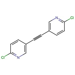 263012-56-2 | 5,5'-Ethyn-1,2-diyl-bis(2-chloropyridine) - Hoffman Fine Chemicals