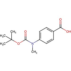 263021-30-3 | 4-((tert-Butoxycarbonyl)(methyl)amino)benzoic acid - Hoffman Fine Chemicals