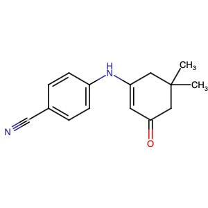 266306-19-8 | 4-((5,5-Dimethyl-3-oxocyclohex-1-en-1-yl)amino)benzonitrile - Hoffman Fine Chemicals