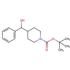 269740-46-7 | tert-Butyl 4-[hydroxy(phenyl)methyl]piperidine-1-carboxylate - Hoffman Fine Chemicals