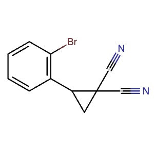 273213-27-7 | 2-(2-Bromophenyl)cyclopropane-1,1-dicarbonitrile - Hoffman Fine Chemicals