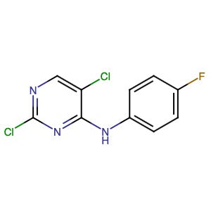 280582-13-0 | 2,5-Dichloro-N-(4-fluorophenyl)pyrimidin-4-amine - Hoffman Fine Chemicals