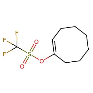 28075-35-6 | Trifluoromethanesulfonic acid cyclooct-1-enyl ester - Hoffman Fine Chemicals