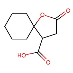 2819-56-9 | 2-Oxo-1-oxaspiro[4.5]decane-4-carboxylic acid - Hoffman Fine Chemicals