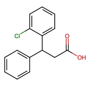 286947-86-2 | 3-(2-Chlorophenyl)-3-phenylpropanoic acid - Hoffman Fine Chemicals