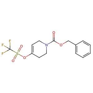 286961-24-8 | Benzyl 4-[[(trifluoromethyl)sulfonyl]oxy]-3,6-dihydropyridine-1(2H)-carboxylate - Hoffman Fine Chemicals