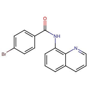 299928-52-2 | 4-Bromo-N-(quinolin-8-yl)benzamide - Hoffman Fine Chemicals