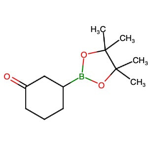 302577-72-6 | 3-(4,4,5,5-Tetramethyl-1,3,2-dioxaborolan-2-yl)cyclohexanone - Hoffman Fine Chemicals