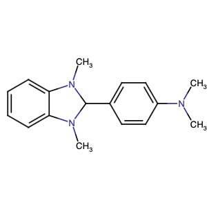 302818-73-1 | 4-(2,3-Dihydro-1,3-dimethyl-1H-benzimidazol-2-yl)-N,N-dimethylbenzenamine - Hoffman Fine Chemicals