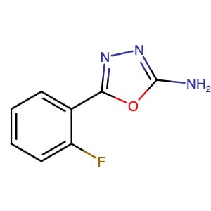 312272-59-6 | 5-(2-Fluorophenyl)-1,3,4-oxadiazol-2-amine - Hoffman Fine Chemicals