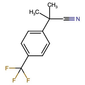 32445-87-7 | 2-Methyl-2-(4-(trifluoromethyl)phenyl)propanenitrile - Hoffman Fine Chemicals