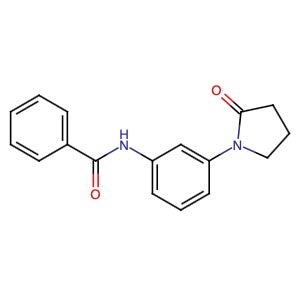330657-69-7 | N-[3-(2-Oxopyrrolidin-1-yl)phenyl]benzamide - Hoffman Fine Chemicals