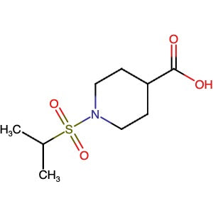 CAS 330985-28-9 | 1-Propan-2-ylsulfonylpiperidine-4-carboxylic acid | MFCD12799035