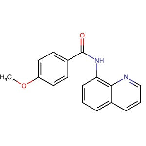 33757-50-5 | 4-Methoxy-N-(quinolin-8-yl)benzamide - Hoffman Fine Chemicals