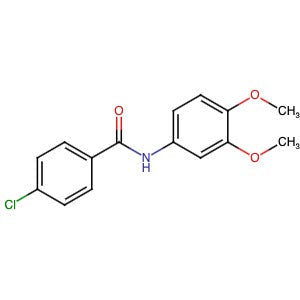 339297-91-5 | 4-Chloro-N-(3,4-dimethoxyphenyl)benzamide - Hoffman Fine Chemicals
