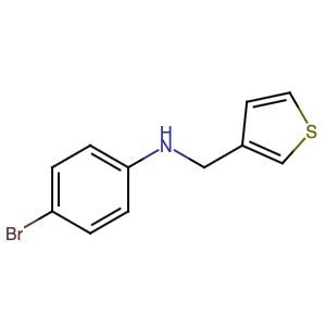 341008-33-1 | 4-Bromo-N-(thiophen-3-ylmethyl)aniline - Hoffman Fine Chemicals