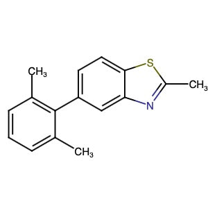 342823-69-2 | 5-(2,6-Dimethylphenyl)-2-methylbenzothiazole - Hoffman Fine Chemicals