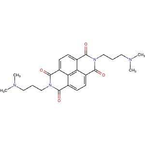 3436-54-2 | 2,7-Bis(3-(dimethylamino)propyl)benzo[lmn][3,8]phenanthroline-1,3,6,8(2H,7H)-tetraone - Hoffman Fine Chemicals