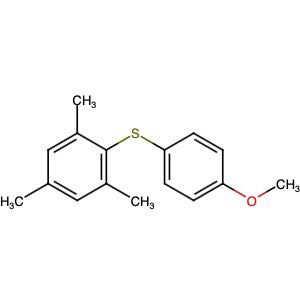 344348-99-8 | 2-[(4-Methoxyphenyl)sulfanyl]-1,3,5-trimethylbenzene - Hoffman Fine Chemicals