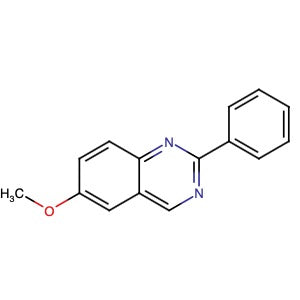 34637-66-6 | 6-Methoxy-2-phenylquinazoline - Hoffman Fine Chemicals