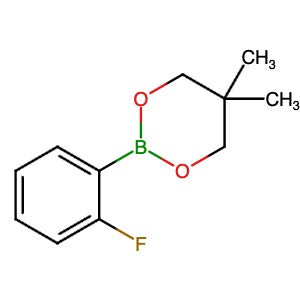 346656-39-1 | 2-(2-Fluorophenyl)-5,5-dimethyl-1,3,2-dioxaborinane - Hoffman Fine Chemicals