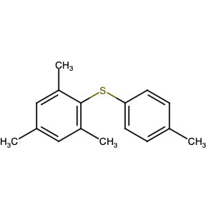 34678-74-5 | 1,3,5-Trimethyl-2-[(4-methylphenyl)sulfanyl]benzene - Hoffman Fine Chemicals