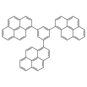 349666-25-7 | 1,1′,1′′-(1,3,5-Benzenetriyl)tris[pyrene] - Hoffman Fine Chemicals