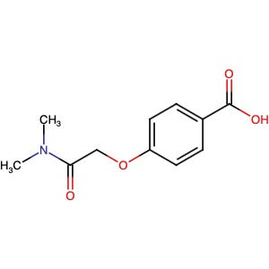 355391-02-5 | 4-(2-(Dimethylamino)-2-oxoethoxy)benzoic acid - Hoffman Fine Chemicals