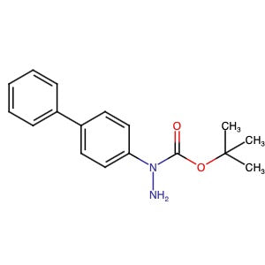 360045-13-2 | 1-tert-Butoxycarbonyl-1-(4-phenylphenyl)hydrazine - Hoffman Fine Chemicals