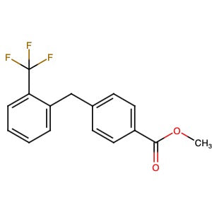364359-16-0 | Methyl 4-(2-trifluoromethylbenzyl)benzoate - Hoffman Fine Chemicals