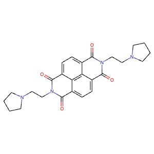 3660-30-8 | 2,7-Bis(2-(pyrrolidin-1-yl)ethyl)benzo[lmn][3,8]phenanthroline-1,3,6,8(2H,7H)-tetraone - Hoffman Fine Chemicals