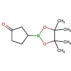 379216-53-2 | 3-(4,4,5,5-Tetramethyl-1,3,2-dioxaborolan-2-yl)cyclopentanone - Hoffman Fine Chemicals
