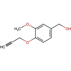 385383-48-2 | (3-Methoxy-4-(prop-2-yn-1-yloxy)phenyl)methanol - Hoffman Fine Chemicals