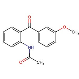 38824-10-1 | N-(2-(3-Methoxybenzoyl)phenyl)acetamide - Hoffman Fine Chemicals