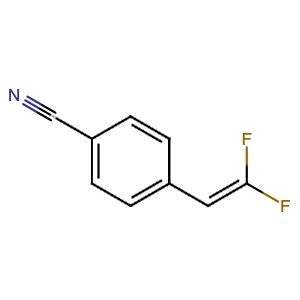 38936-00-4 | 4-(2,2-Difluorovinyl)benzonitrile - Hoffman Fine Chemicals