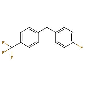 39768-72-4 | 1-Fluoro-4-(4-(trifluoromethyl)benzyl)benzene - Hoffman Fine Chemicals