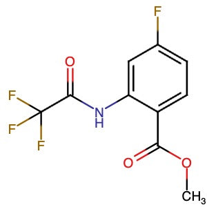404010-71-5 | Methyl 4-Fluoro-2-(trifluoroacetamido)benzoate - Hoffman Fine Chemicals